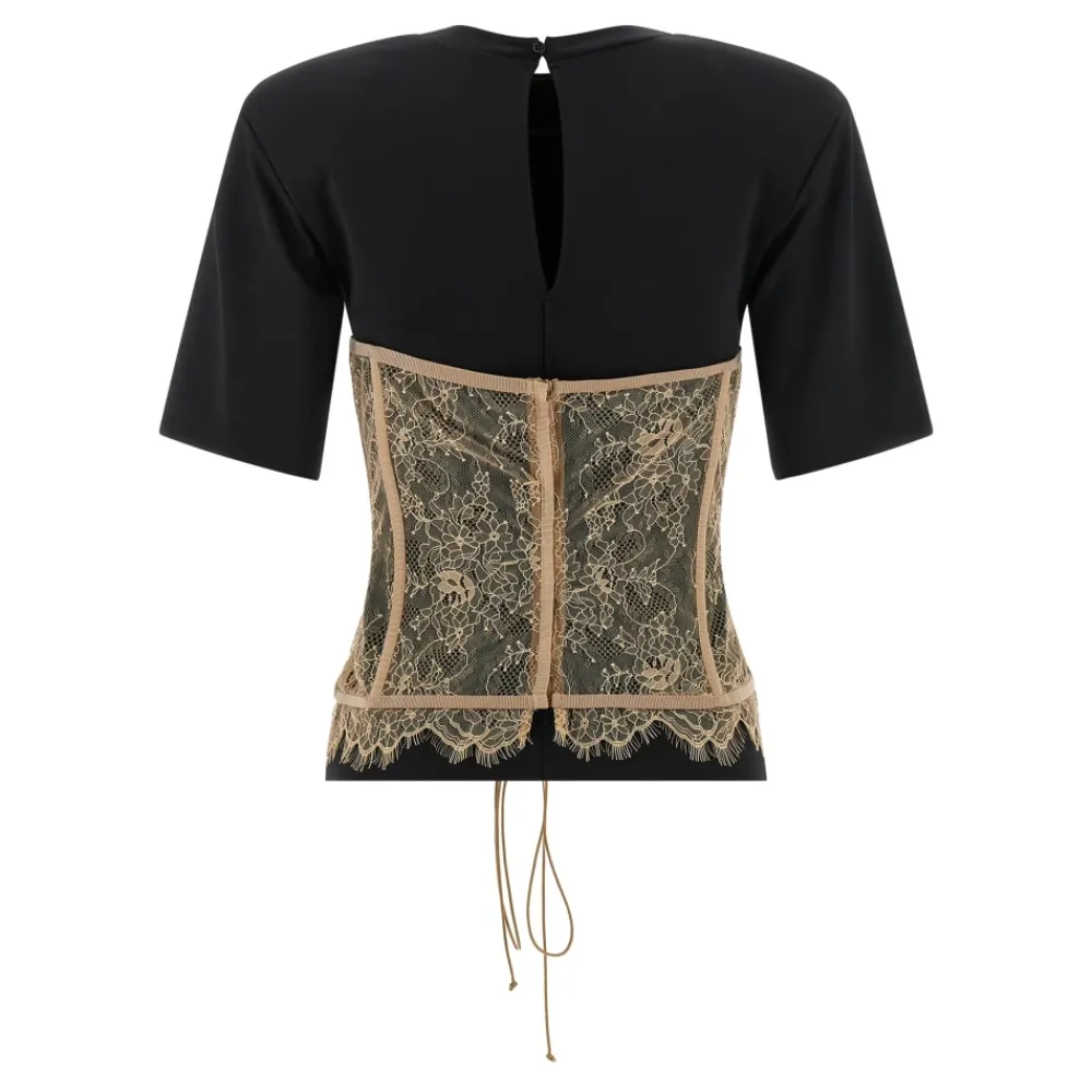 T-Shirts<Giuseppe Di Morabito T-Shirts Sort