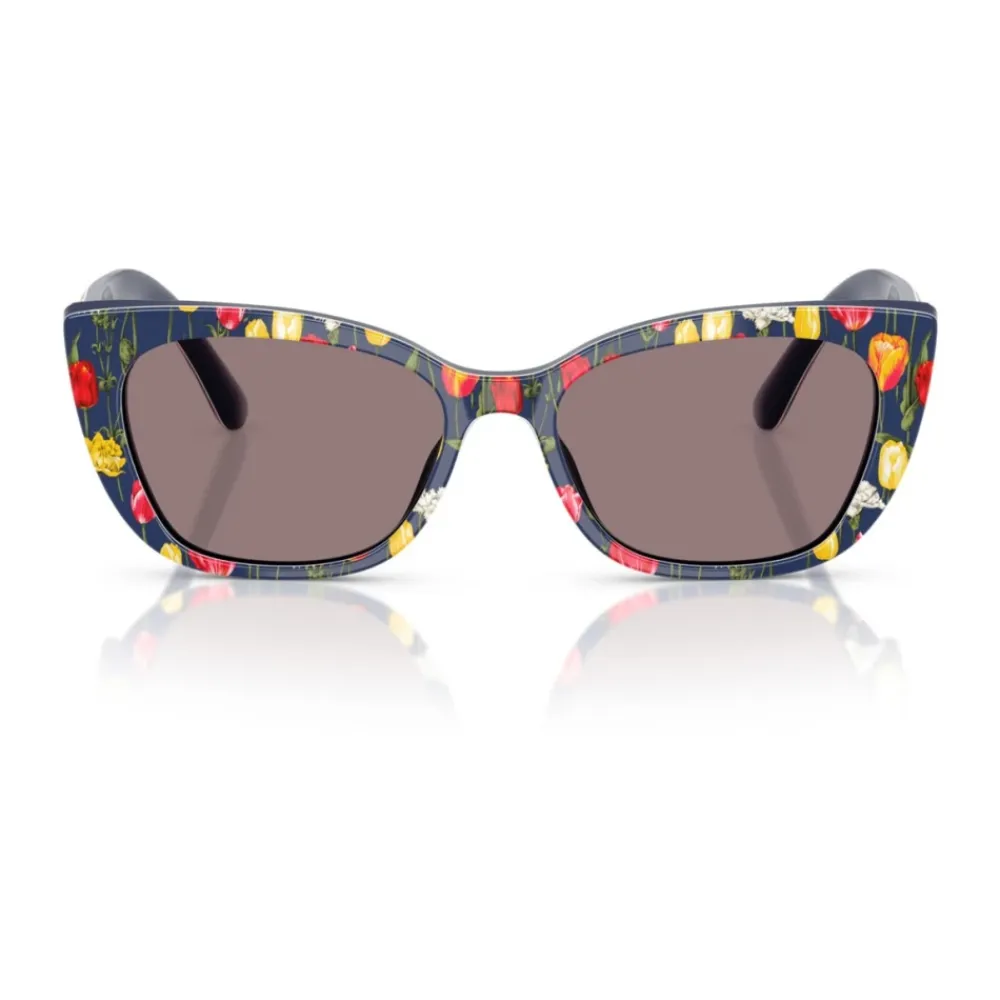 Solbriller<Dolce & Gabbana Tulip Cat Eye Solbriller Multifarvet