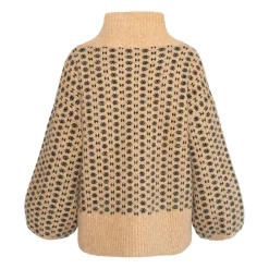 Striktrøjer & Sweatere<HÉST Turtleneck Beige