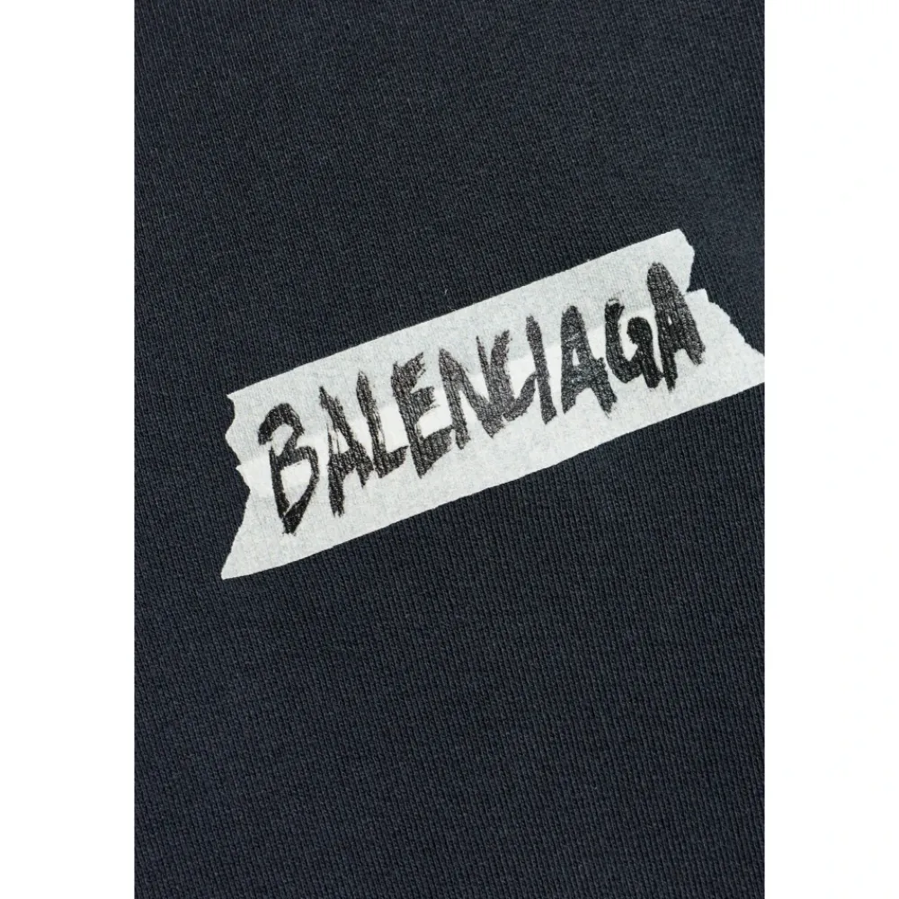 Trøjer^Balenciaga Turtleneck Sweatshirt Sort