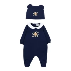 Jumpsuits^Moschino Tutina con cappello logati Blå