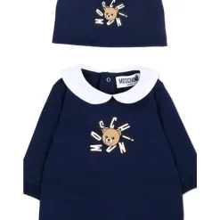Jumpsuits^Moschino Tutina con cappello logati Blå