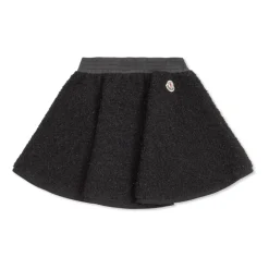 Kjoler & Nederdele<Moncler Tweed Nederdel med Lurex Tråd Sort