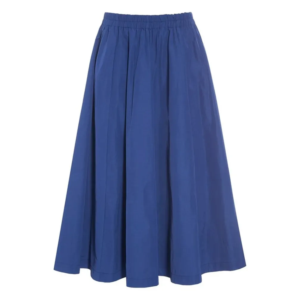 Nederdele^Bitte Kai Rand Twilight Blue Poplin Nederdel Blå