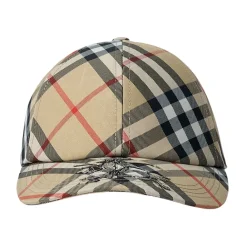 Huer, Kasketter & Hatte^Burberry Twill Logo Baseball Cap Beige