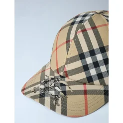Huer, Kasketter & Hatte^Burberry Twill Logo Baseball Cap Beige