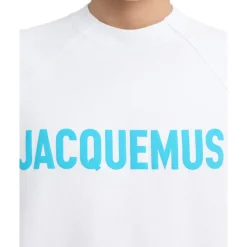 T-Shirts<Jacquemus Typo T-shirt Hvid