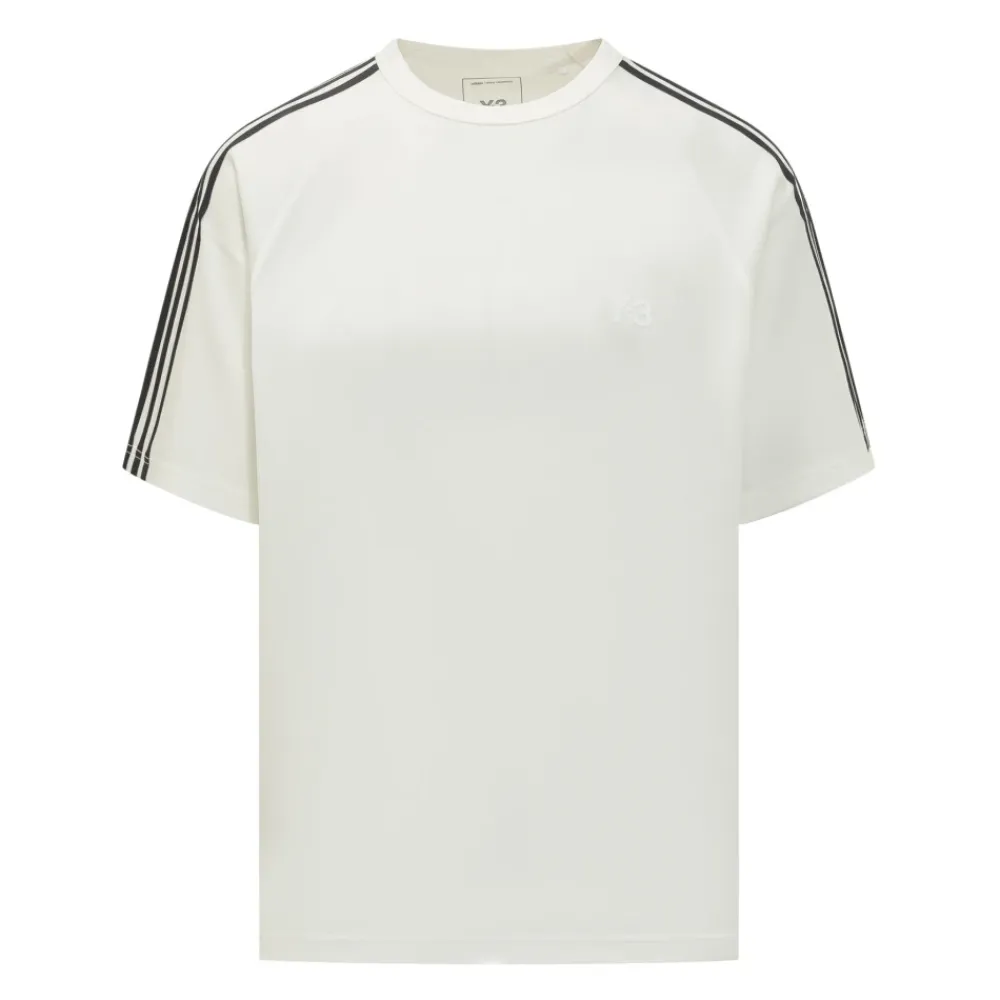 T-Shirts & Toppe<Y-3 U Wire T-Shirt Hvid
