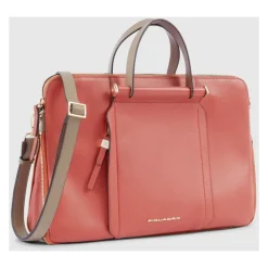 Laptop Tasker^Piquadro Udvidbar arbejdstaske til bærbar computer 14" Pink
