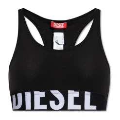 T-Shirts & Toppe^Diesel UFSB-COTTON-RACE-BRALETTE Sort