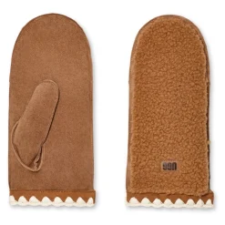Handsker^UGG fluff Scalloped Mitten Brun