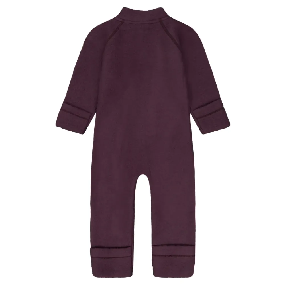 Bodystocking & Sæt^Mikk-Line Uld Babydragt - Huckleberry Lilla