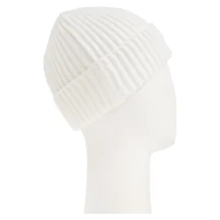 Huer & Kasketter^Stone Island Uld beanie med logo patch Beige