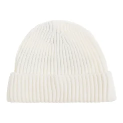 Huer & Kasketter^Stone Island Uld beanie med logo patch Beige