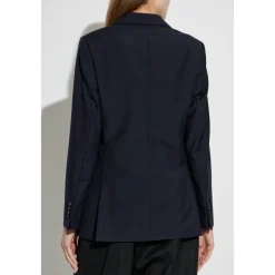 Jakker<Officine Générale Uld blazer Charlene Blå