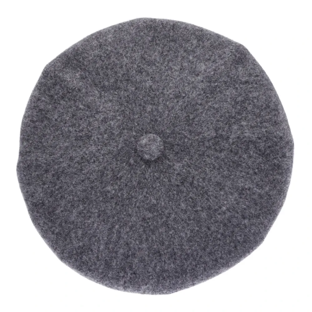 Huer, Kasketter & Hatte^Kangol Uld Flannel Flat Cap Hat Grå
