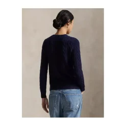 Striktrøjer & Sweatere<Polo Ralph Lauren Uld- og Cashmere Sweater Blå