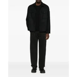 Jakker^C.P. Company Uld Overshirt Sort