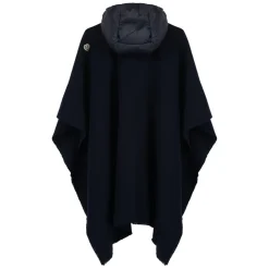 Jakker^Moncler Uldblanding Cape Blå