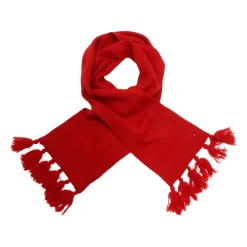 Halstørklæde^Tommy Hilfiger Uldblanding Halstørklæde 20 x 195 cm Rød