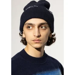 Huer, Kasketter & Hatte<Marni Uldhue med syninger Blå