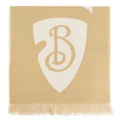 Halstørklæder Og Tørklæder^Burberry Uldtørklæde med logo Beige