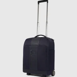 Kufferter^Piquadro Underseater carry-on in fabric with TSA lock Blå