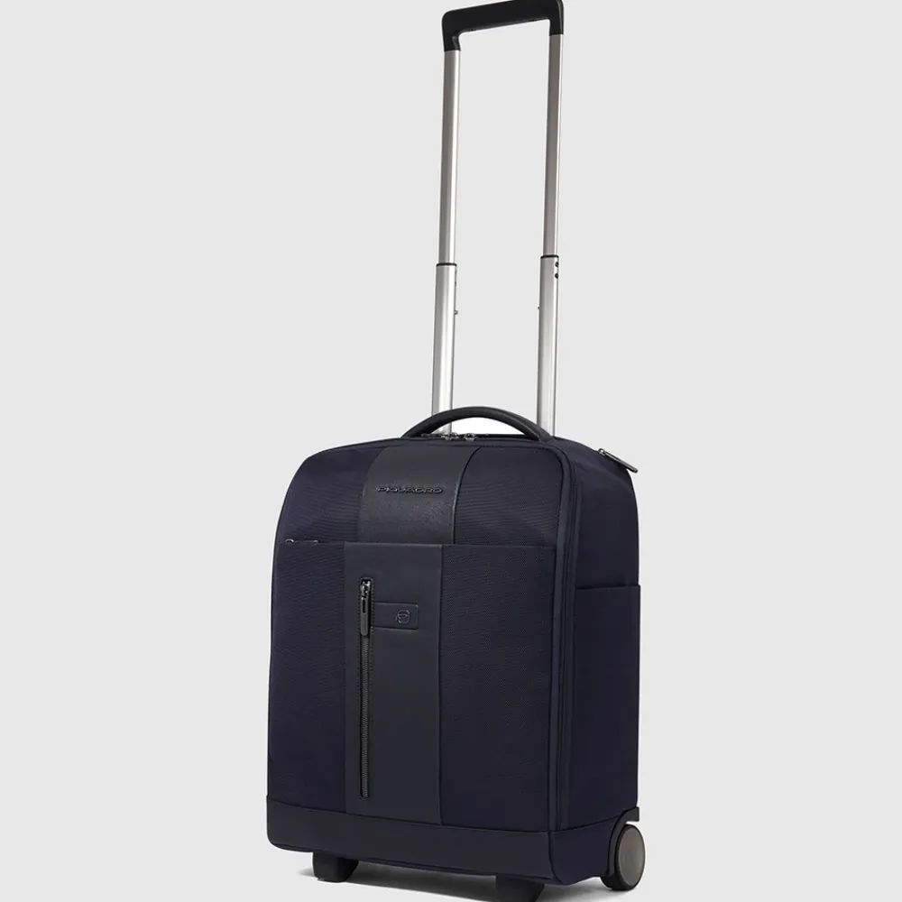 Kufferter^Piquadro Underseater carry-on in fabric with TSA lock Blå