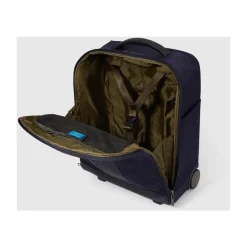 Kufferter^Piquadro Underseater carry-on in fabric with TSA lock Blå