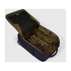 Kufferter^Piquadro Underseater carry-on in fabric with TSA lock Blå