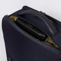 Kufferter^Piquadro Underseater carry-on in fabric with TSA lock Blå