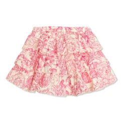 Kjoler & Nederdele<Versace Underwater Barocco Flæse Nederdel Pink
