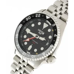 Ure^Seiko Unisex - SSK001K1 - Herreur 5 Automatisk 3 Hænder Sort