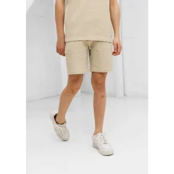 Bodystocking & Sæt<BALLIN Amsterdam Vaffelbroderi Sommersæt Beige