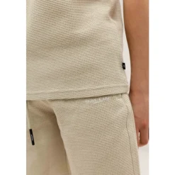 Bodystocking & Sæt<BALLIN Amsterdam Vaffelbroderi Sommersæt Beige