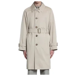 Frakker<Burberry Vandafvisende Bomuldsgabardinjakke Beige