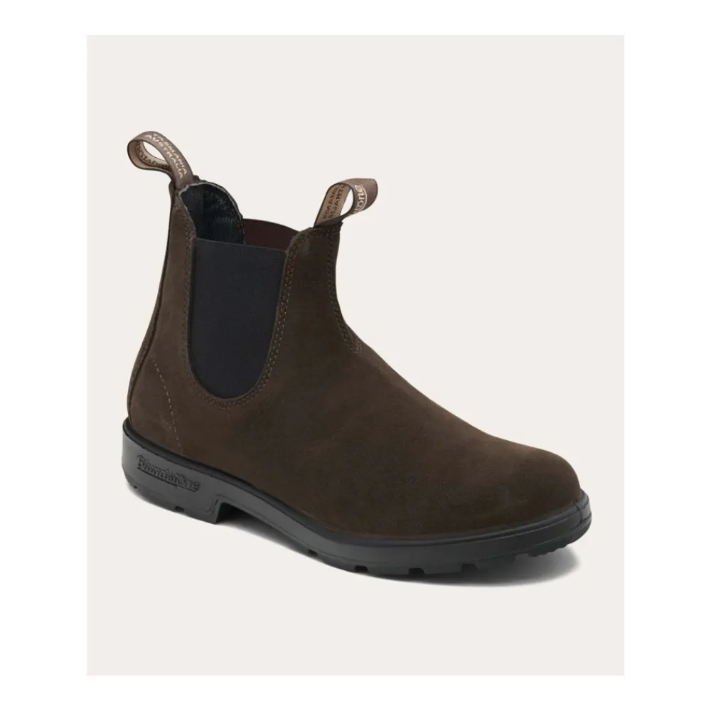 Chelsea Boots^Blundstone Vandafvisende Chelsea støvler i ruskind Brun