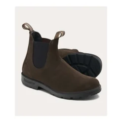 Chelsea Boots^Blundstone Vandafvisende Chelsea støvler i ruskind Brun