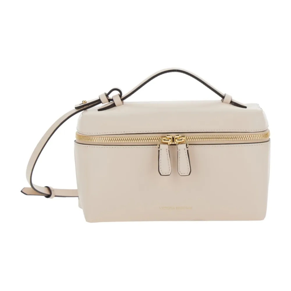 Toilettasker^Victoria Beckham Vanity Crossbody Beige