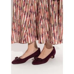Pumps<Ferragamo Vara Hælesko Lilla