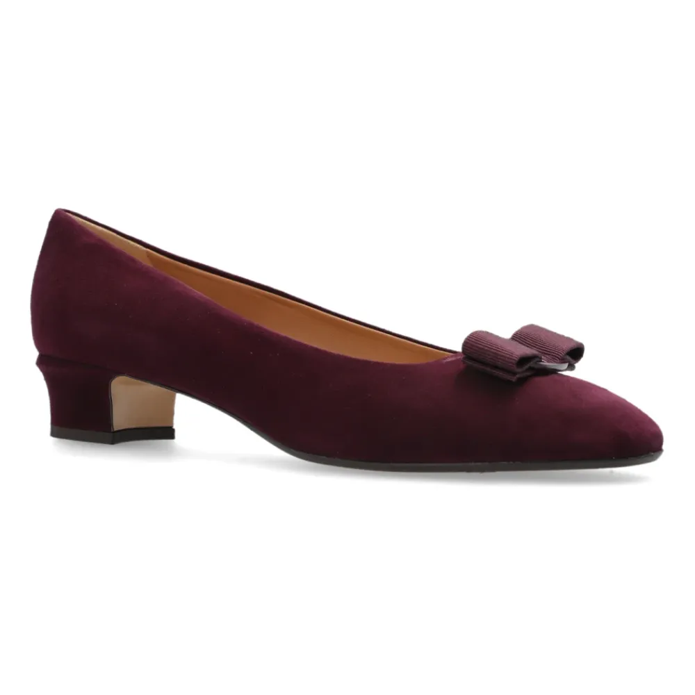 Pumps<Ferragamo Vara Hælesko Lilla