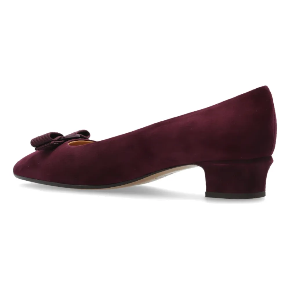 Pumps<Ferragamo Vara Hælesko Lilla