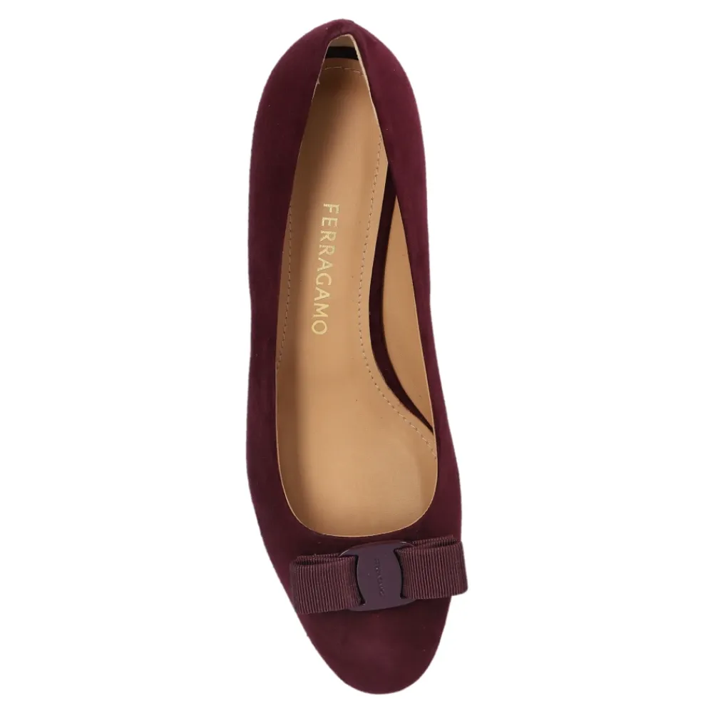 Pumps<Ferragamo Vara Hælesko Lilla