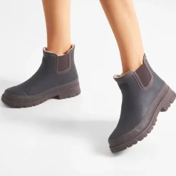 Støvler^Woden Varm Vandtæt Slip-On Støvle /Brunt Sort