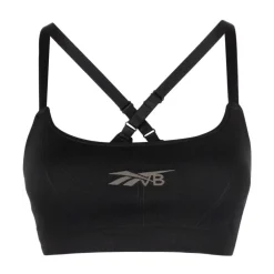 T-Shirts & Toppe<Reebok VB SØMLØS BH Sort