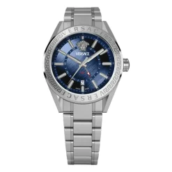 Ure^Versace V-CODE GMT Grå