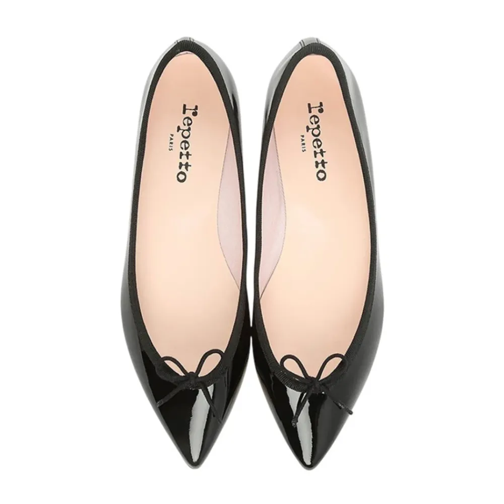Ballerina Sko<Repetto V-Cut Ballerinaer Sort