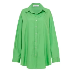 Bluser & Skjorter^Faithfull the brand Vega Cotton Poplin Shirt Dress Grøn