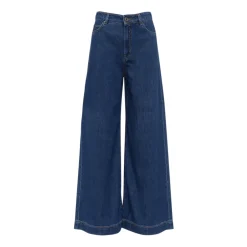 Jeans<Weekend Max Mara VEGA Stilfuld Kjole Blå