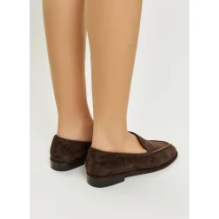 Loafers^Cesare Gaspari Velvet Classic Loafers - Brun